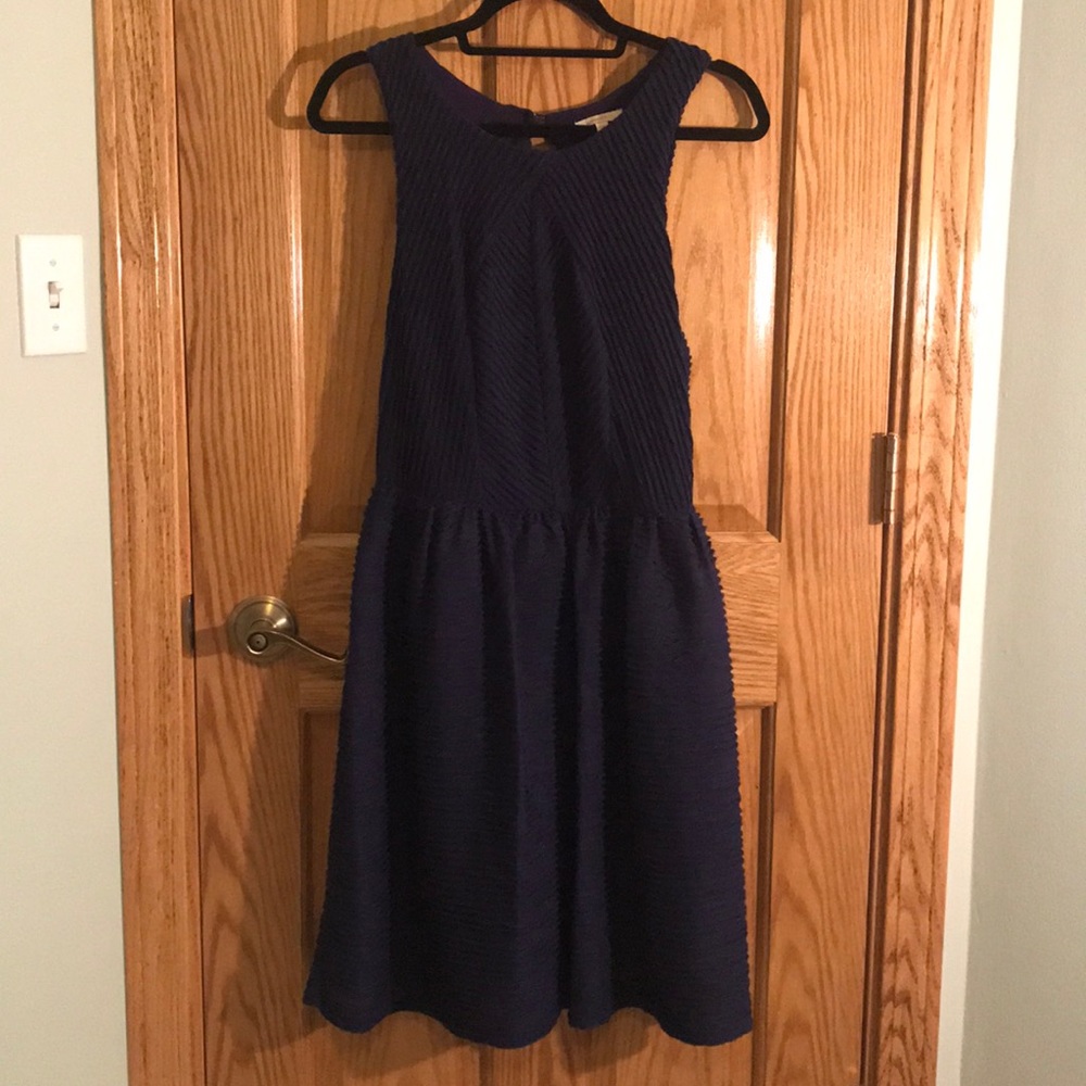 Anthropologie Bordeaux Dress